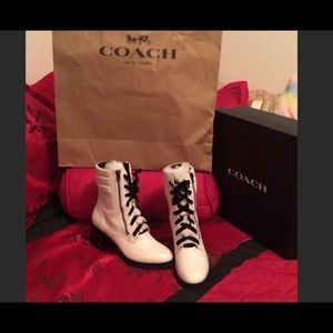 *RARE* Coach Jenna Leather Boots- NWT